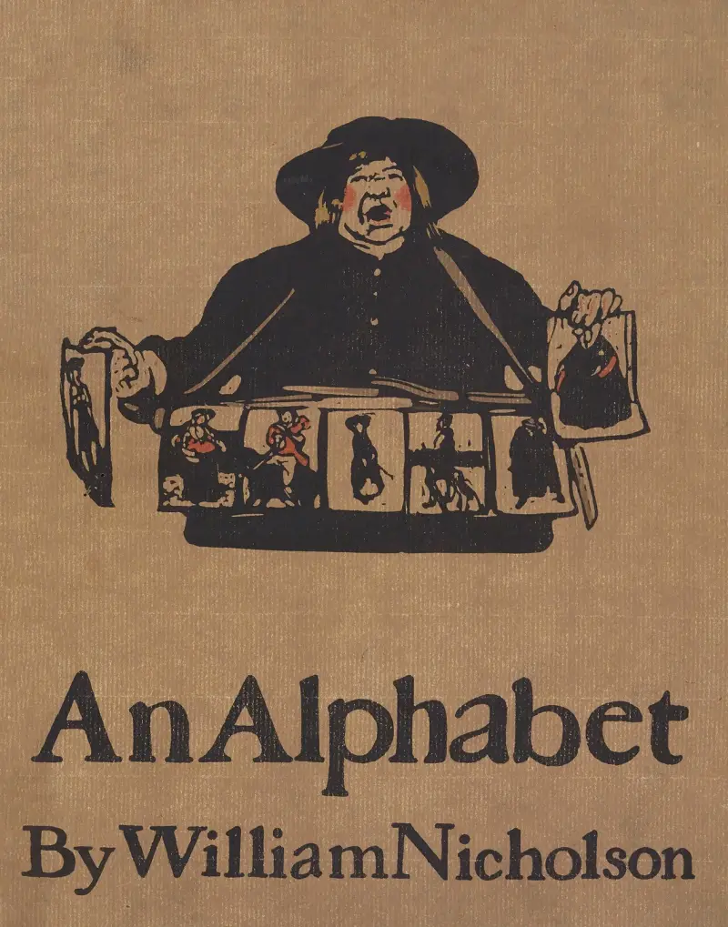 Alfabet – okładka, William Nicholson