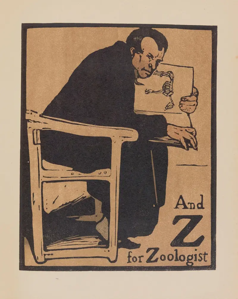 And Z for Zoologist av William Nicholson