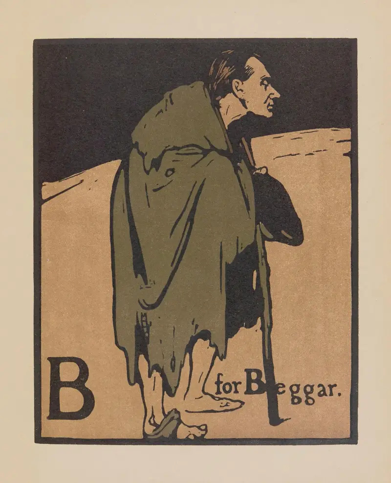B för tiggare av William Nicholson