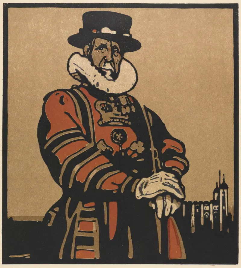 Beefeater, William Nicholson