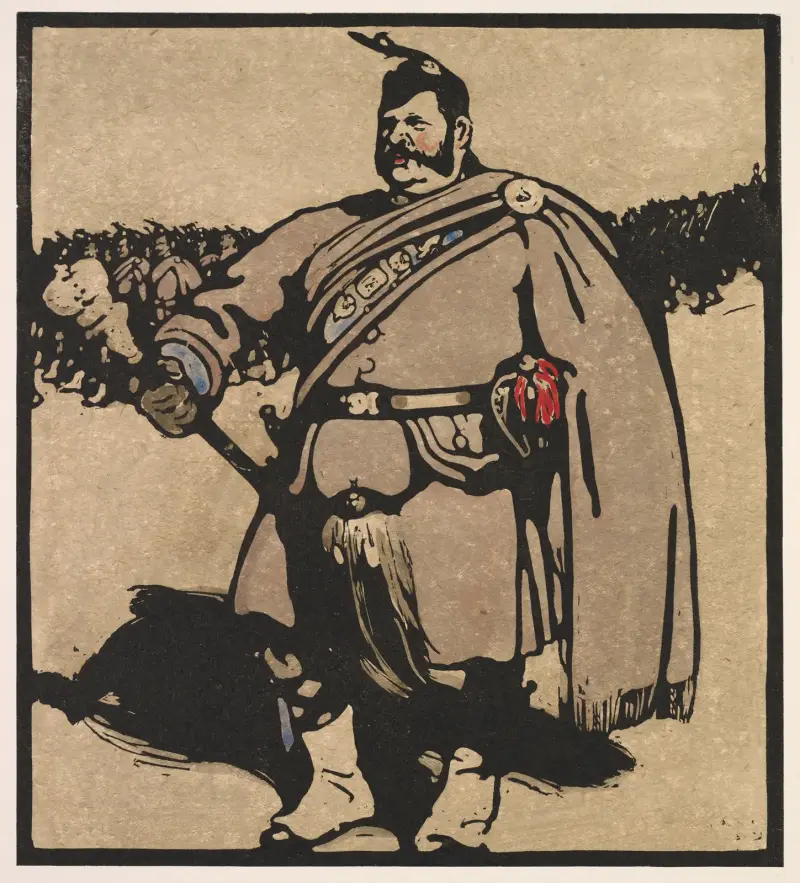 Tambourmajor von William Nicholson
