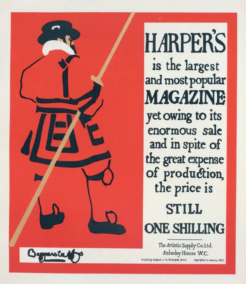Harper’s Magazine av William Nicholson