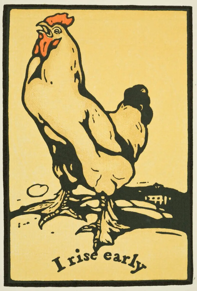 Ich stehe früh auf von William Nicholson