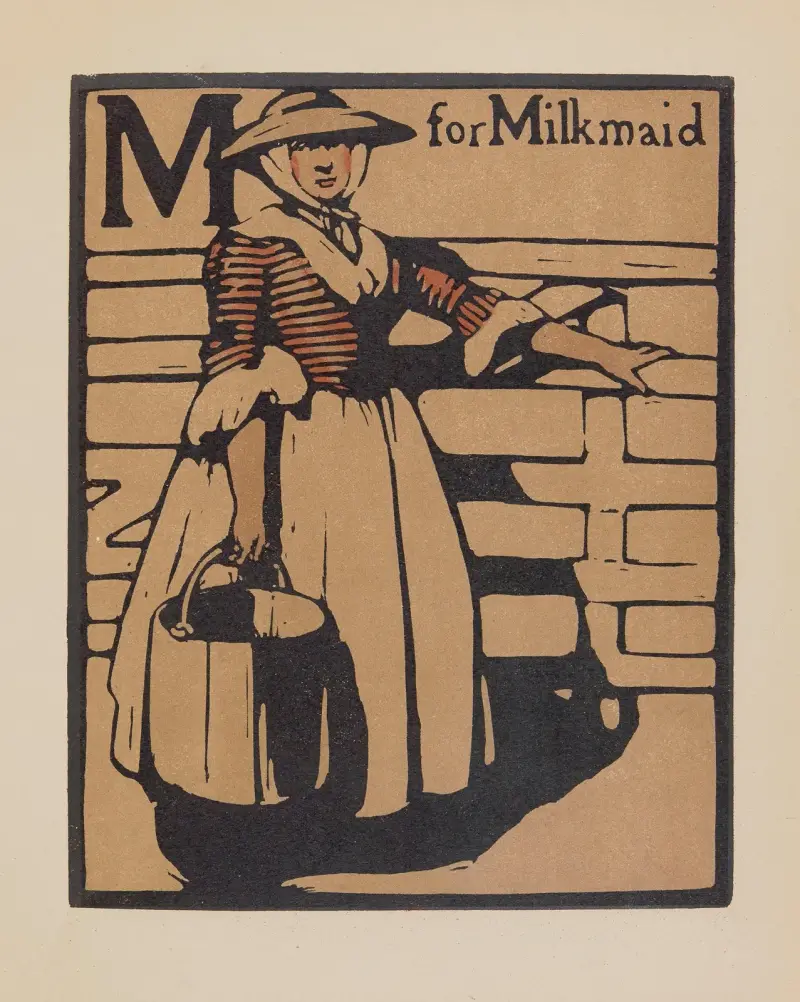 M som i mjölkpiga av William Nicholson