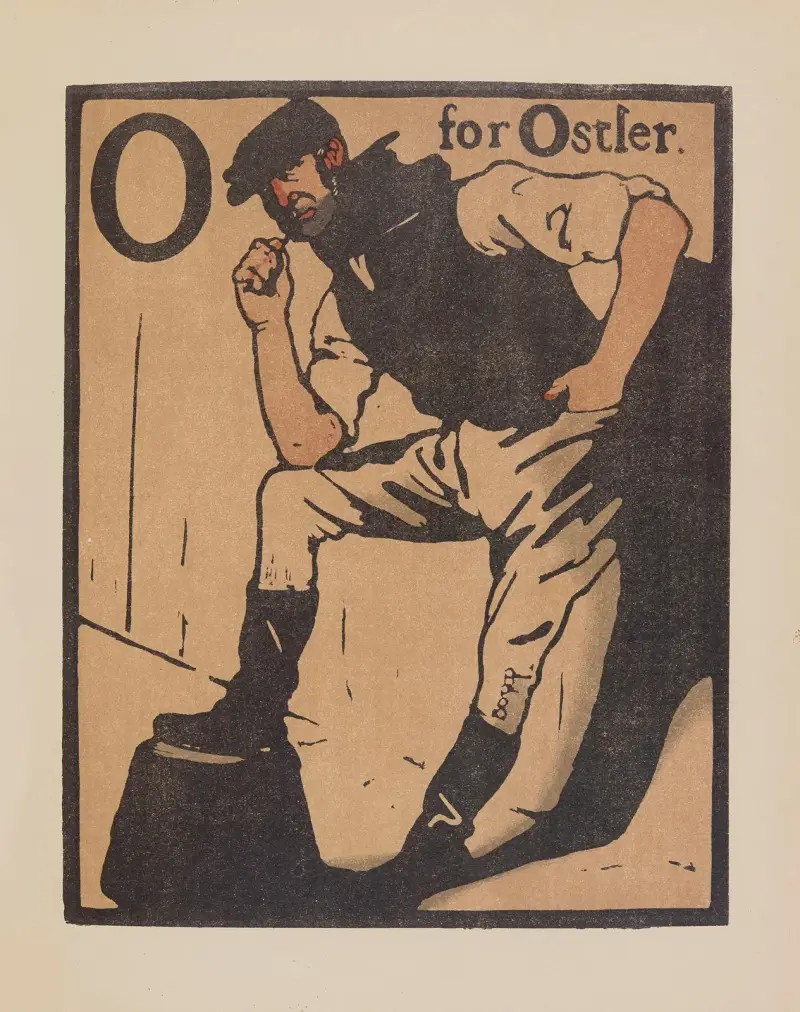 O for Ostler av William Nicholson
