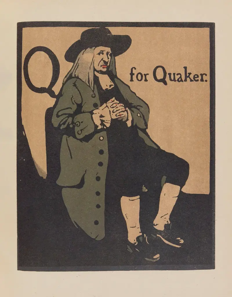 Q for Quaker av William Nicholson