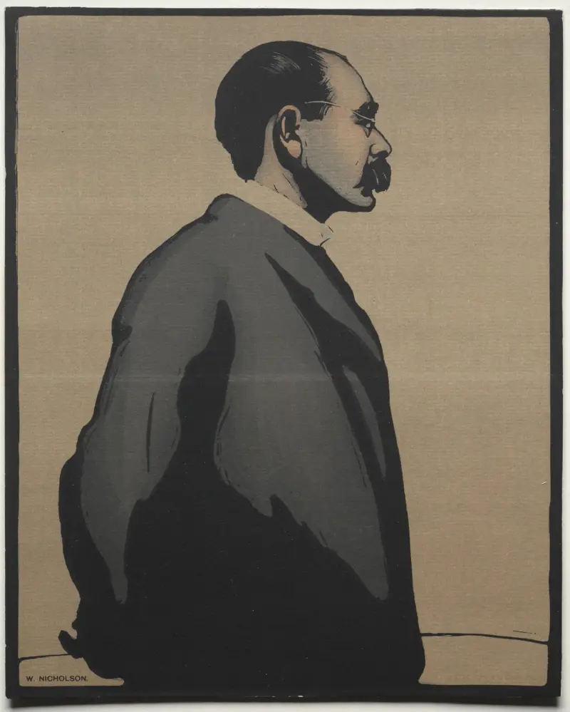 Rudyard Kipling, 1900, William Nicholson
