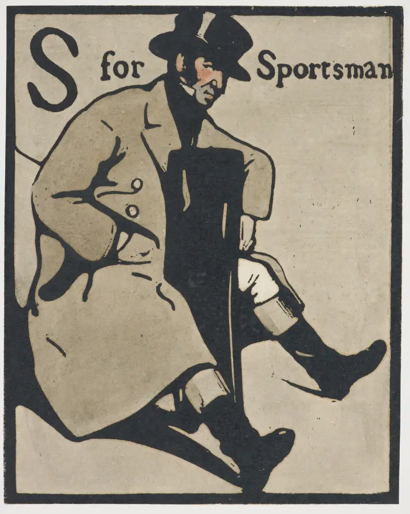 S som i Sportsman. Ur ett alfabet av William Nicholson
