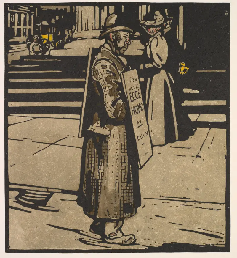 Człowiek-kanapka, William Nicholson