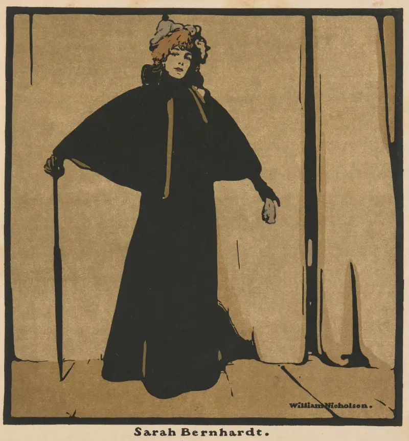 Sarah Bernhardt, William Nicholson