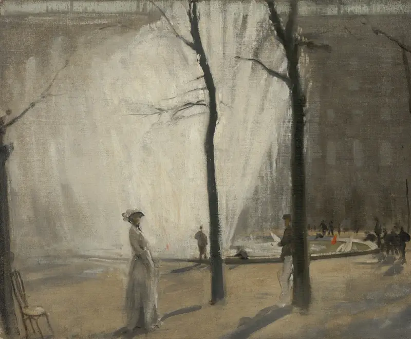Fontänerna, Palais Royal av William Nicholson