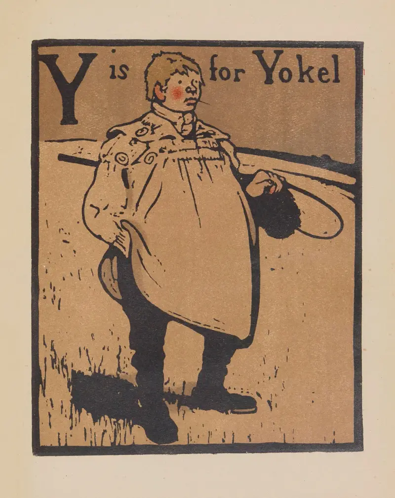 Y is for Yokel av William Nicholson