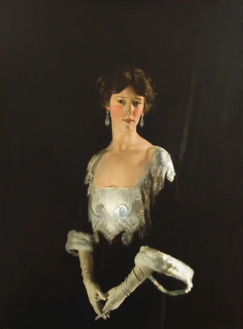 Portrait Of Rose, Fourth Marchioness Of Headfort av William Orpen