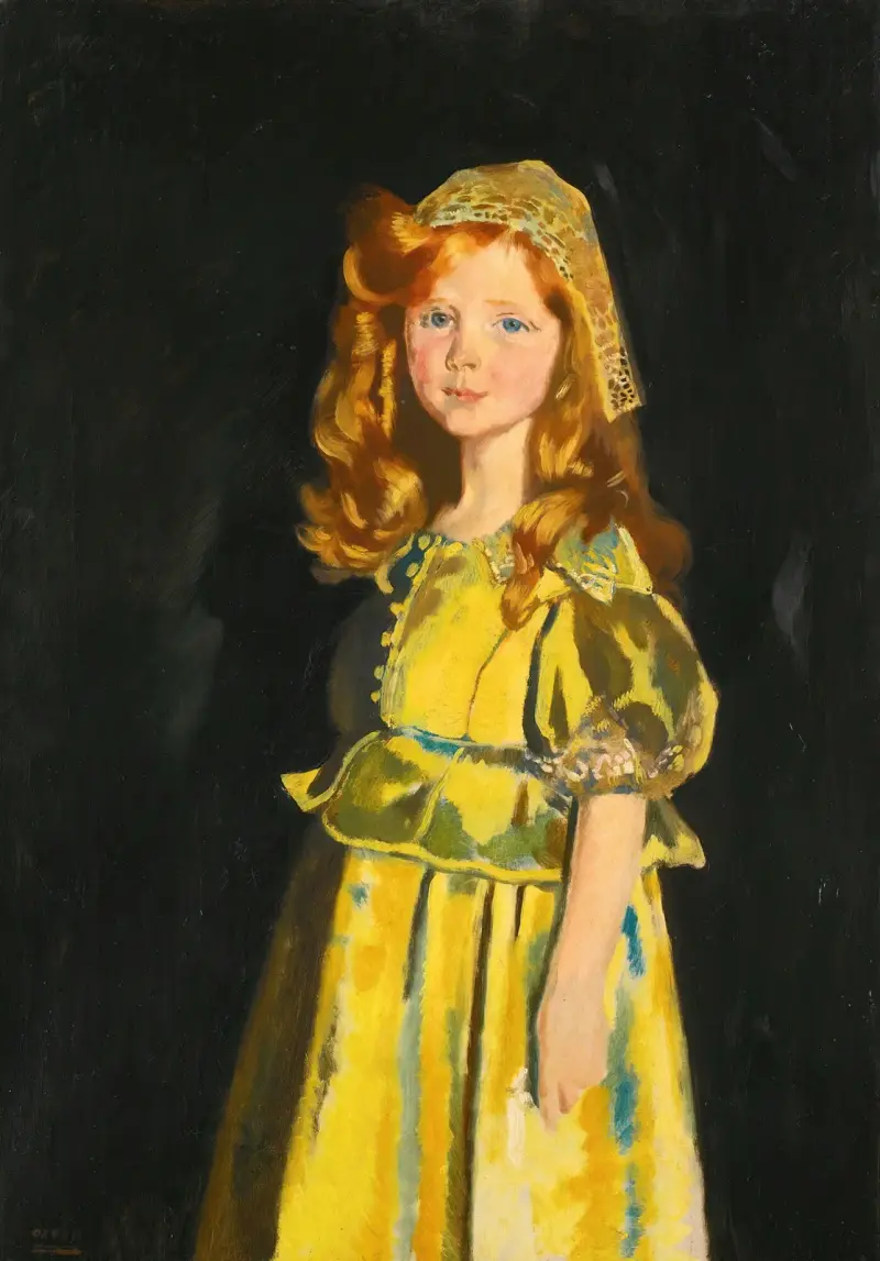 Portrait Of Vivien St George av William Orpen