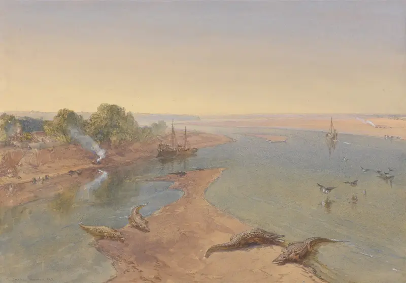 Der Ganges von William Simpson