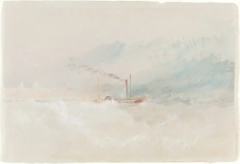Statek pocztowy u wybrzeży Dover, Joseph Mallord William Turner