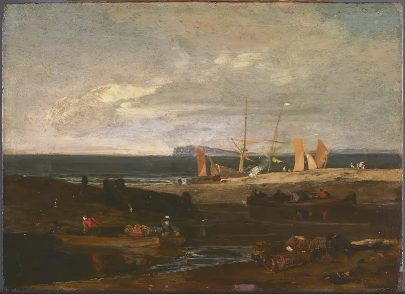 A Scene on the English Coast av Joseph Mallord William Turner