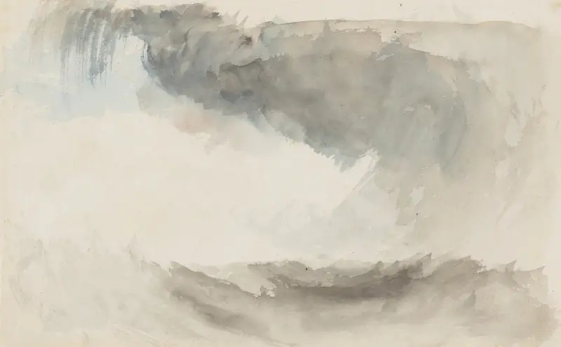 Bouře na moři, Joseph Mallord William Turner