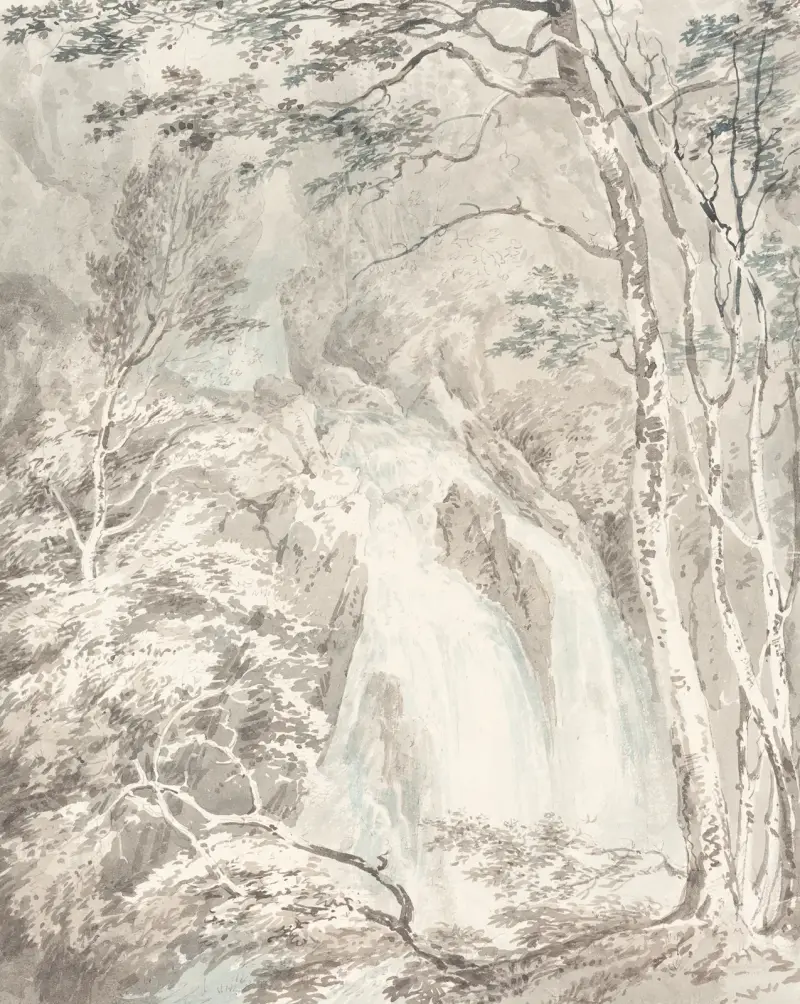 Vodopád, Joseph Mallord William Turner
