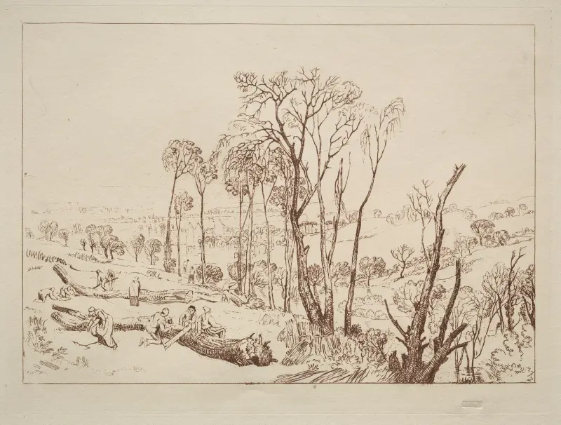 Crowhurst, Sussex von Joseph Mallord William Turner