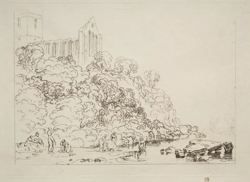 Dumblain Abbey, Schottland – Nr. 1 von Joseph Mallord William Turner