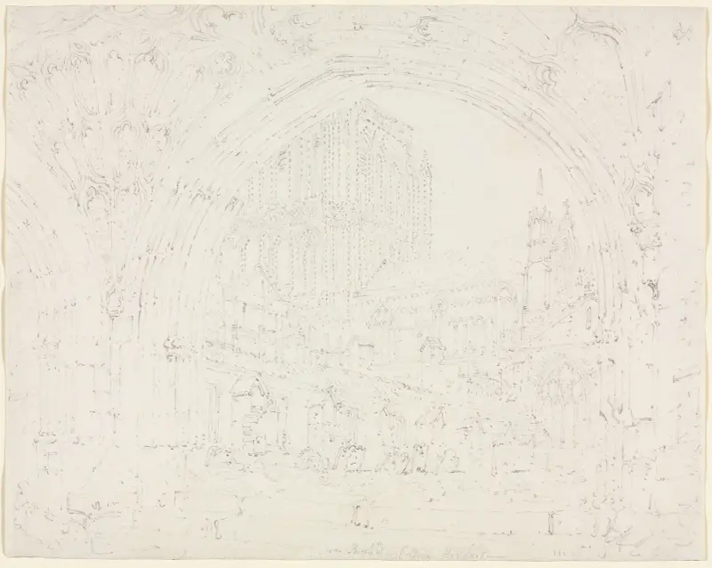 Kathedrale von Hereford von Joseph Mallord William Turner