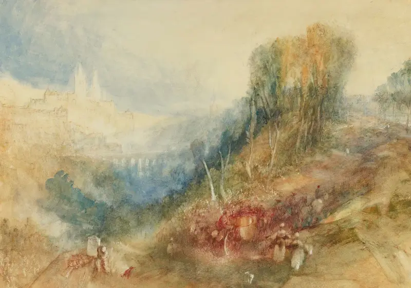Lausanne von Westen von Joseph Mallord William Turner