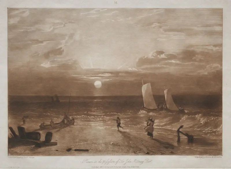 Mořský obraz z Mildmay, Joseph Mallord William Turner