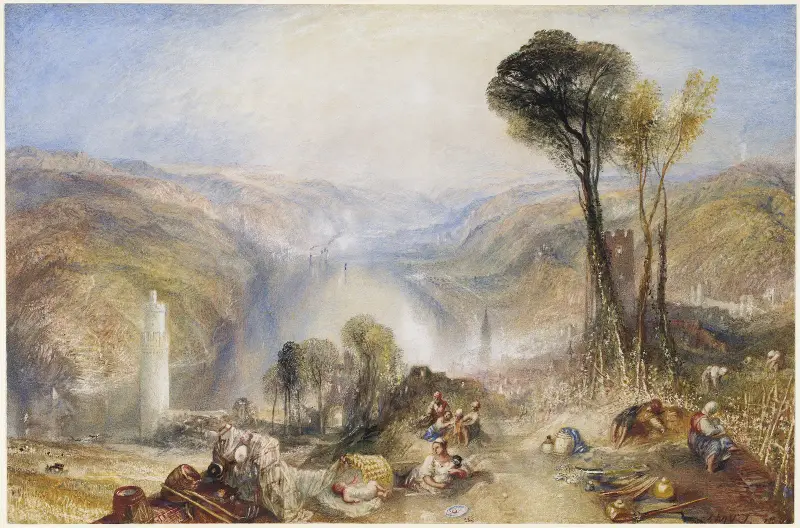 Oberwesel, Joseph Mallord William Turner