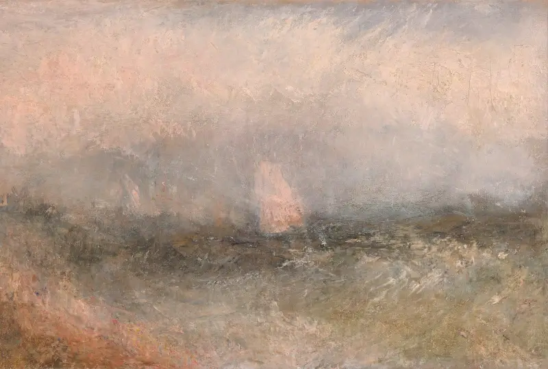 U otevřeného moře u Nore, Joseph Mallord William Turner