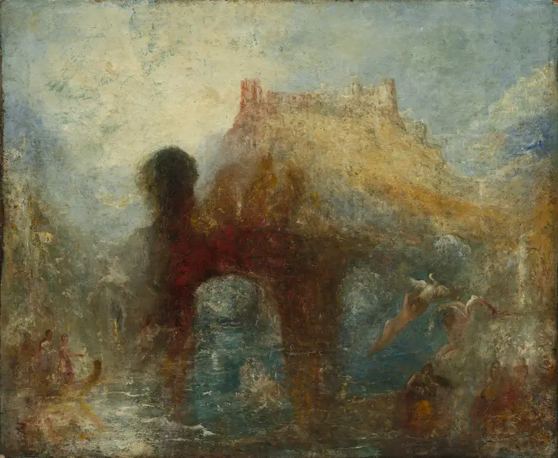 Jeskyně královny Mab, Joseph Mallord William Turner
