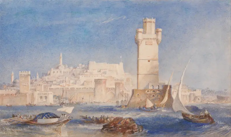 Rhodos von Joseph Mallord William Turner