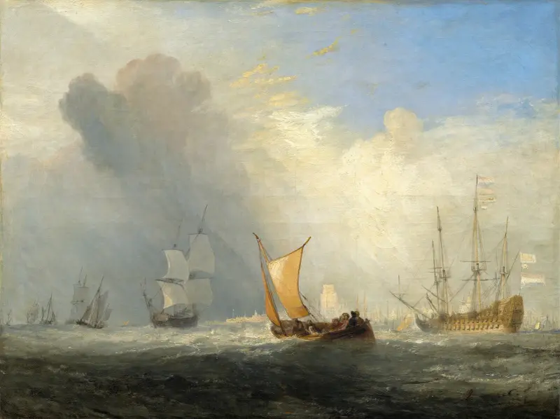 Rotterdam-Fähre von Joseph Mallord William Turner
