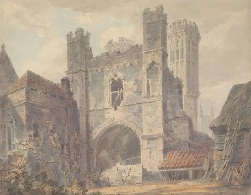 St. Augustine’s Gate, Canterbury von Joseph Mallord William Turner