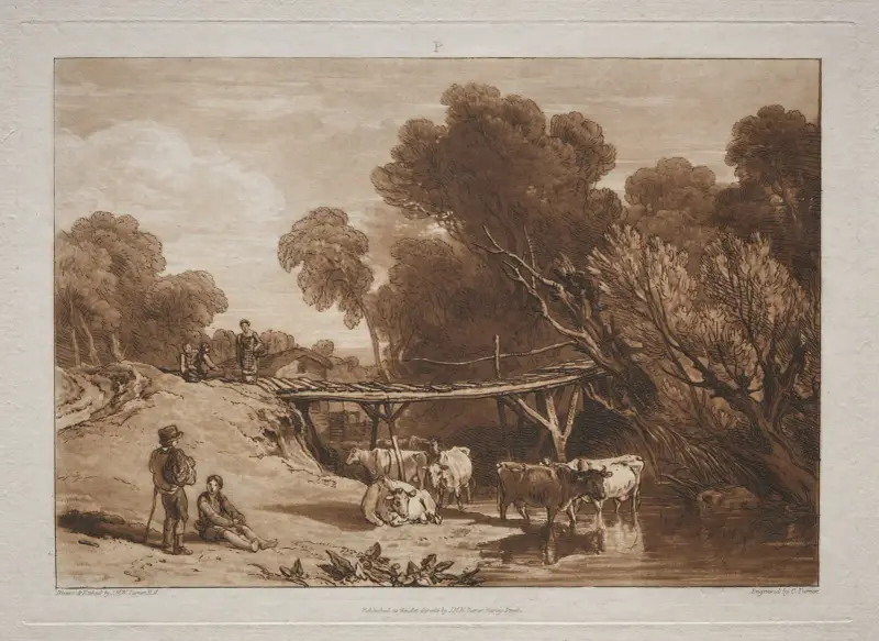 Most i krowy, Joseph Mallord William Turner