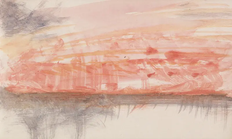 The Channel Sketchbook 25 av Joseph Mallord William Turner