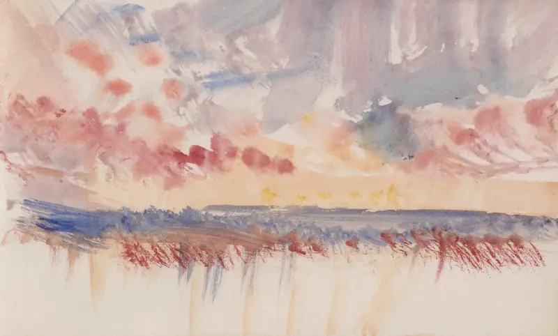 The Channel Sketchbook 29 av Joseph Mallord William Turner
