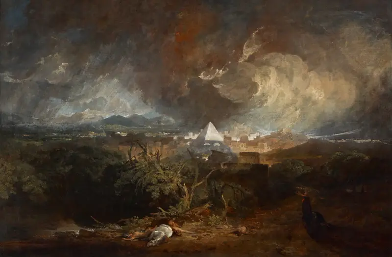 The Fifth Plague Of Egypt, 1800 av Joseph Mallord William Turner