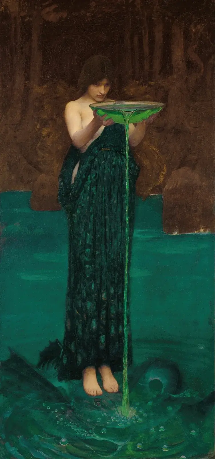 Circe Invidiosa von John William Waterhouse