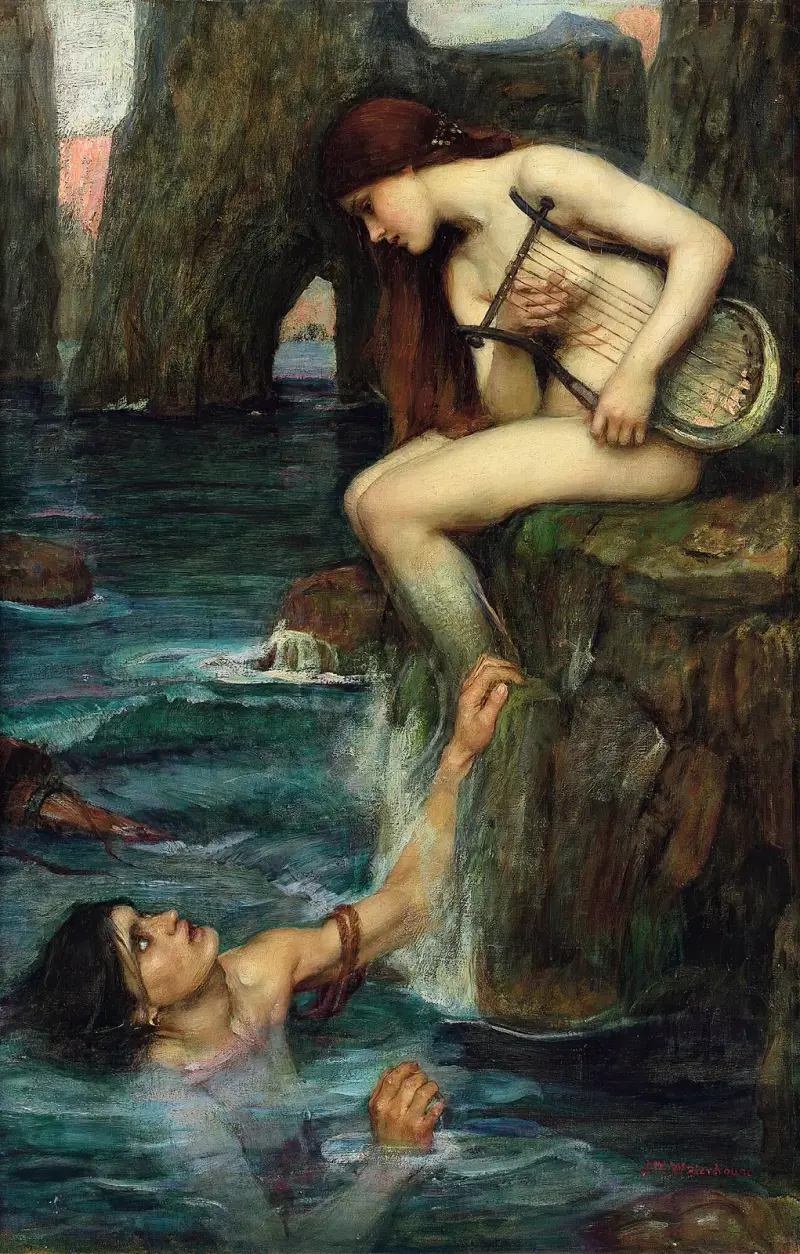Syrena, John William Waterhouse