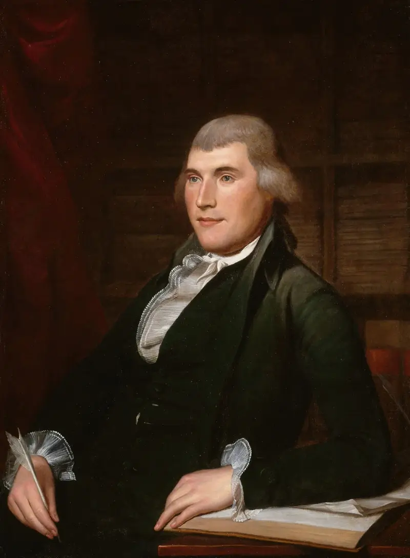 John Nicholson av Charles Willson Peale