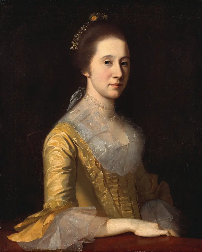 Margaret Strachan (Mrs. Thomas Harwood) von Charles Willson Peale
