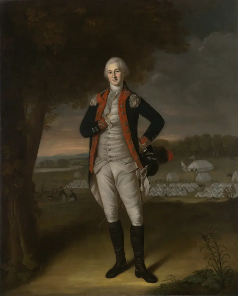 Walter Stewart av Charles Willson Peale
