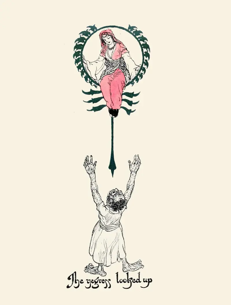 Forty-four Turkish fairy tales Pl 07 av Willy Pogany