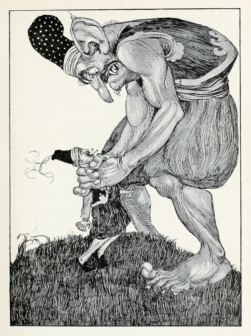 Forty-four Turkish fairy tales Pl 10 av Willy Pogany