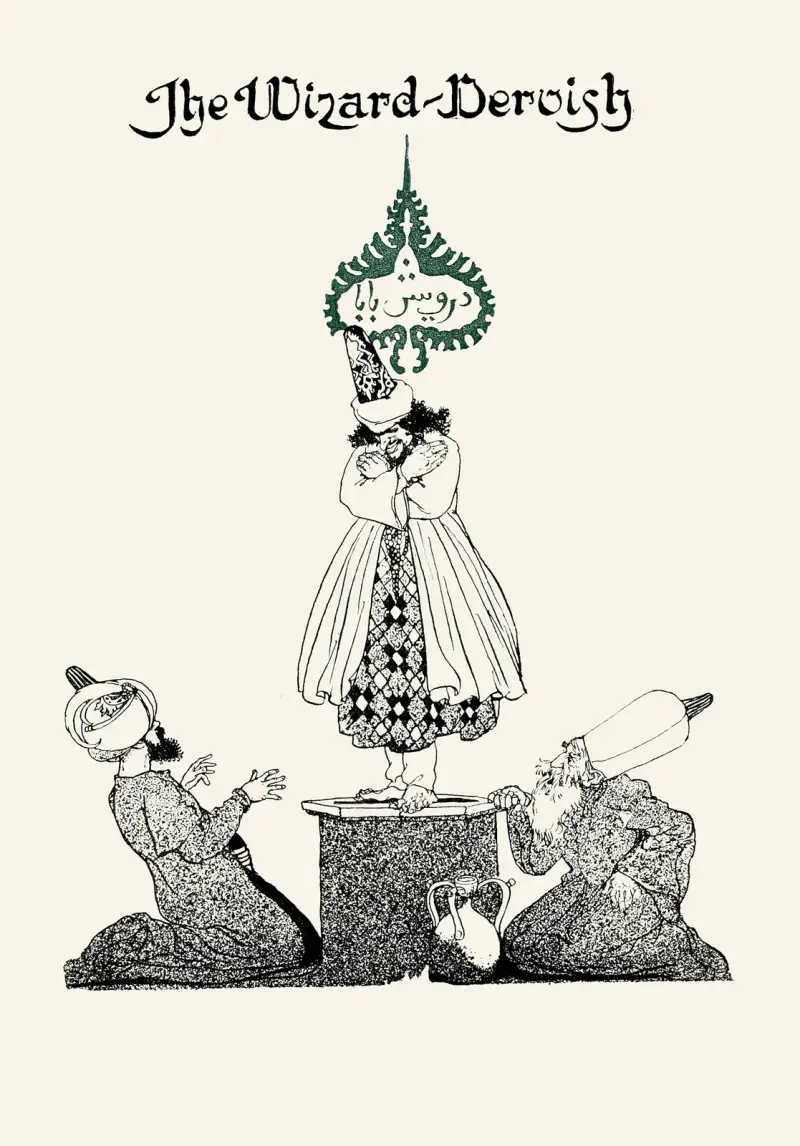 Forty-four Turkish fairy tales Pl 12 av Willy Pogany
