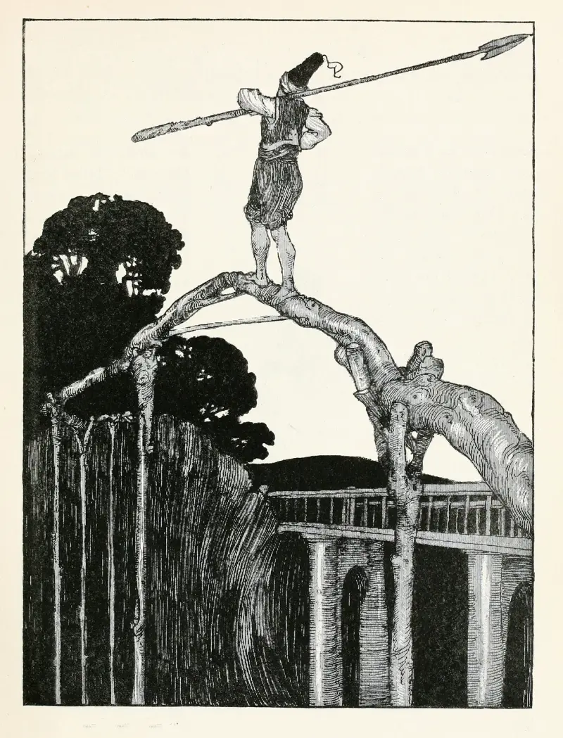 Forty-four Turkish fairy tales Pl 15 av Willy Pogany