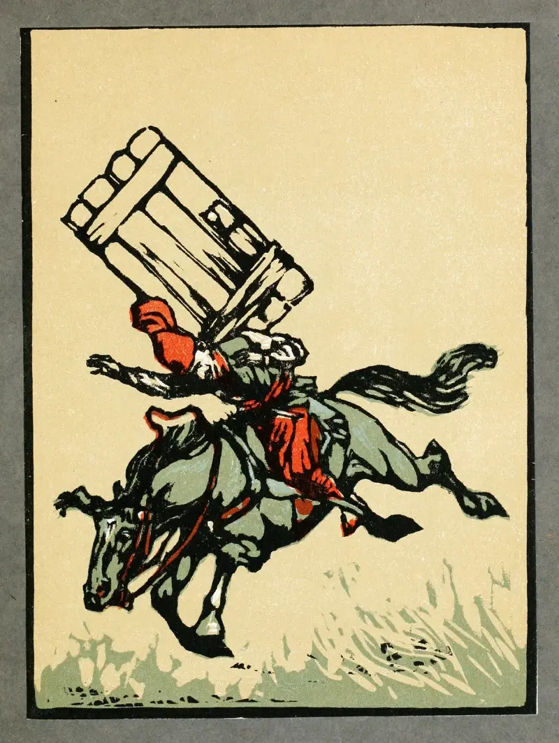 Forty-four Turkish fairy tales Pl 17 av Willy Pogany