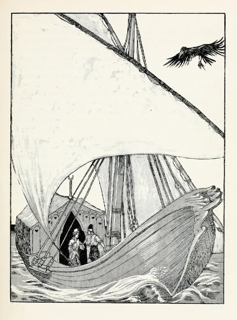 Forty-four Turkish fairy tales Pl 21 av Willy Pogany