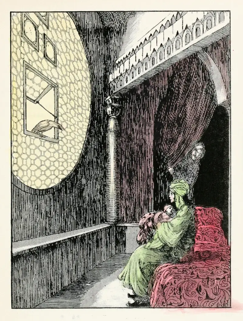 Forty-four Turkish fairy tales Pl 29 av Willy Pogany